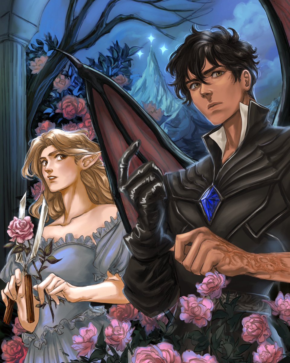 𝑻𝒉𝒆 𝑬𝒚𝒆𝒔 𝒂𝒏𝒅 𝑬𝒂𝒓𝒔 𝒐𝒇 𝑻𝒉𝒆 𝑵𝒊𝒈𝒉𝒕 𝑪𝒐𝒖𝒓𝒕

⟢Art by <a href="/coralinejohns15/">Pinkpiggy93</a>  ⟢Commissioned by me
  
Please do not repost.
#elriel #elrielmonth #fanart #acotar