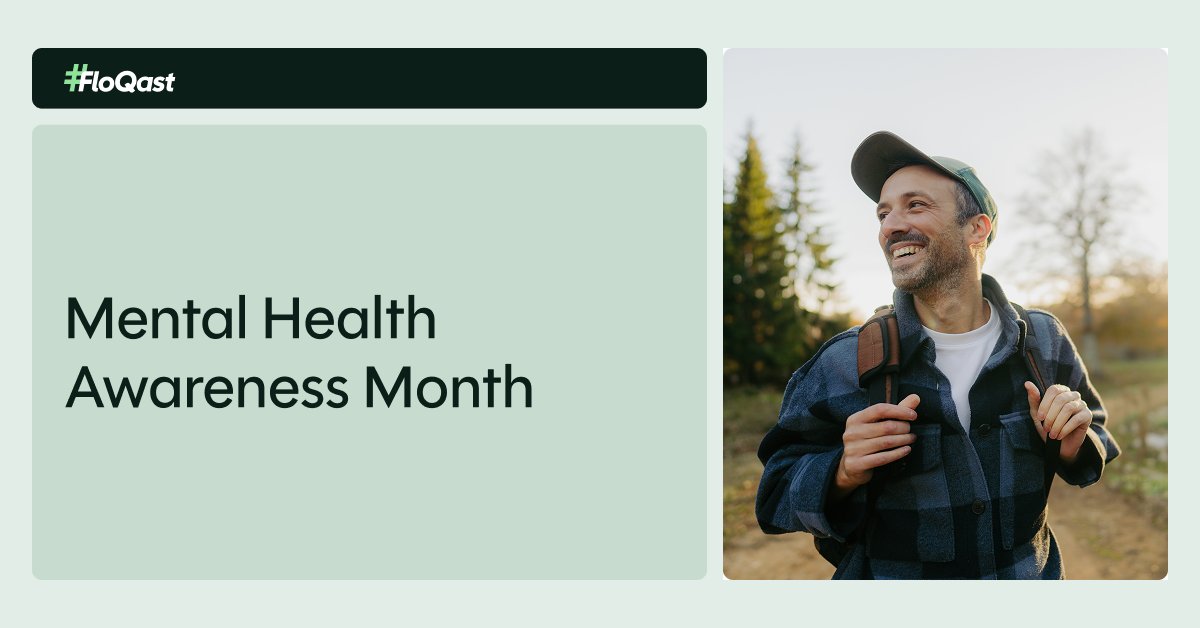 FloQast's tweet image. Burnout is real, especially in accounting. This Mental Health Awareness Month, we’re spotlighting balance, well-being, and making space for what matters. 

#MentalHealthAwarenessMonth #FloQastCulture #PeopleFirst