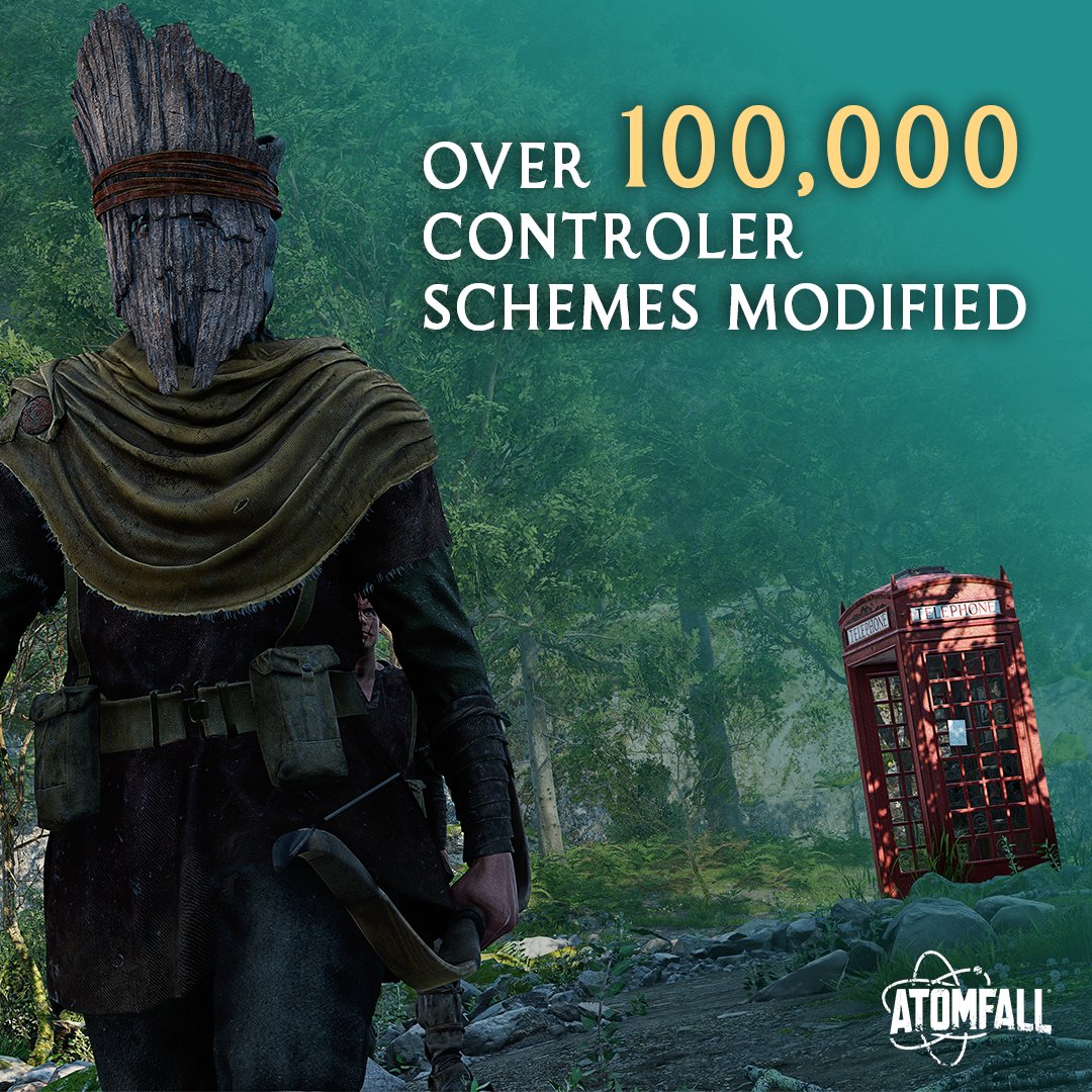 Rebellion's tweet image. We believe games are for everyone.

This #GAAD week we take a quick look at some accessibility stats from our beloved citizens of Wyndham that have played @AtomfallGame since launch ⚛️📈

Find out more about the options available to you in-game ➡️ atomfall.com/accessibility