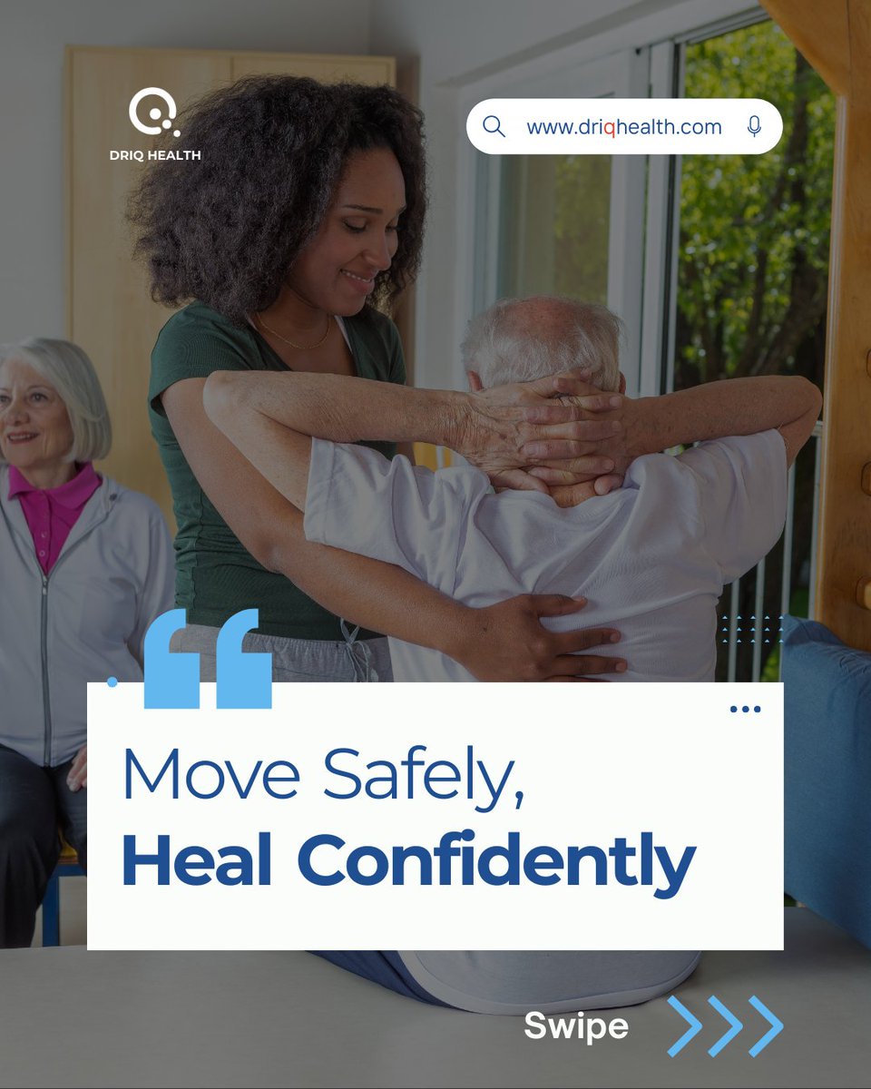 DriQHealth's tweet photo. PT heals pain; DriQ sensors guard against slips &amp; urgent dashes between sessions. Move safely, heal confidently. 💙 #SeniorCare #HealthTech
 https://t.co/63SI5ZzJRp https://t.co/GqDbSmYm3r