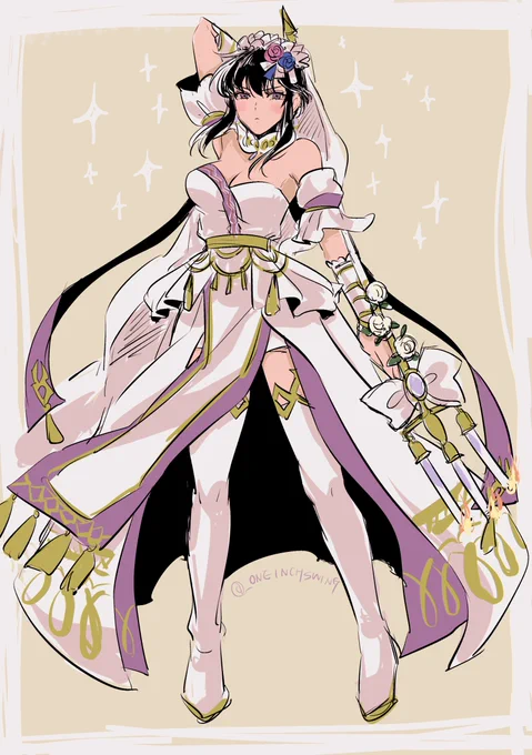 doodle Larcei 花嫁ラクチェ かわいいな