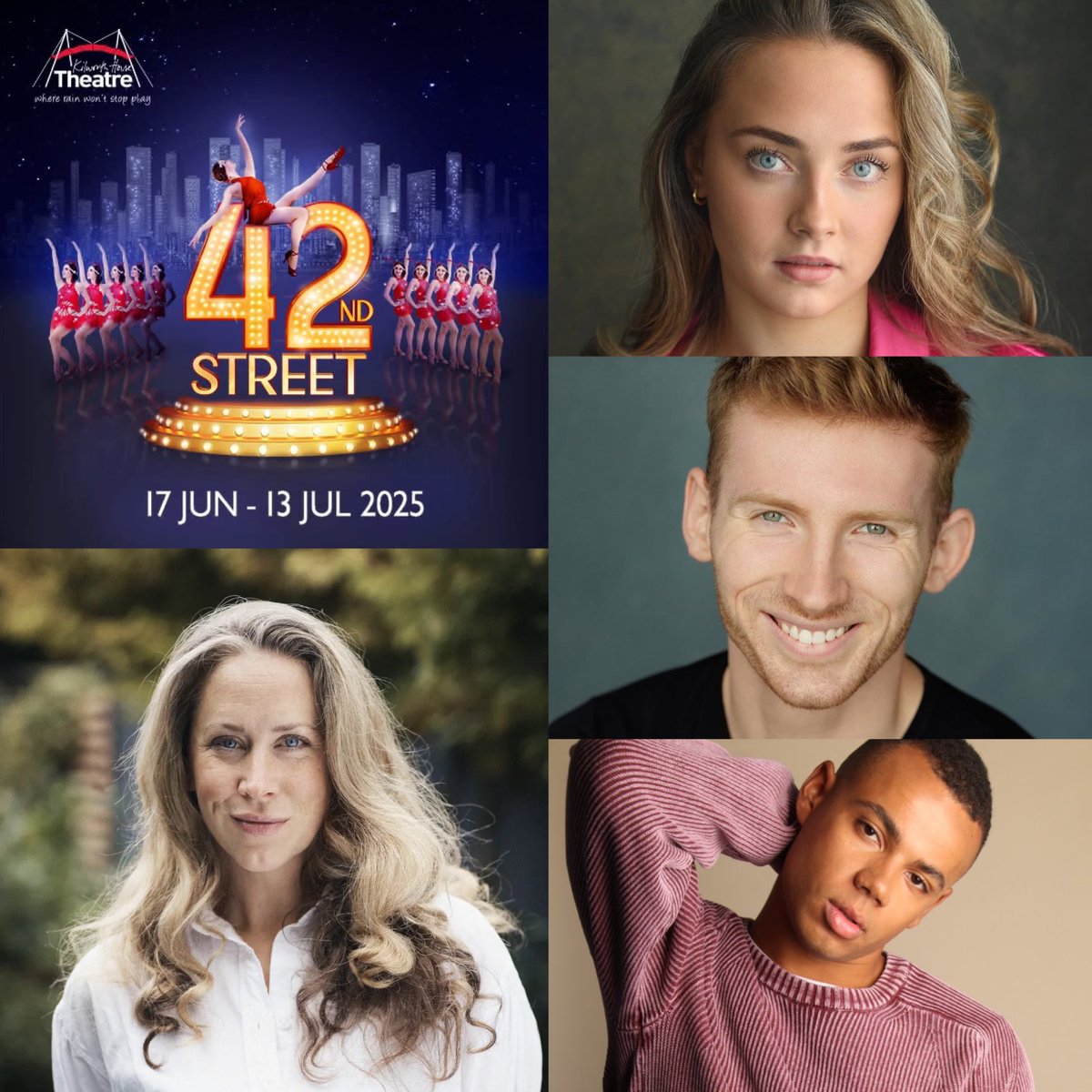 Congratulations to the 4 Laineys appearing in the upcoming production of 42nd Street at <a href="/KHTheatre/">Kilworth House Theatre</a>.

Michelle Bishop will be taking on the principal role of 'Dorothy Brock', Tia Gyngell, <a href="/theoukrose/">Theo Rose</a> and Joseph Bristow will appear in the Ensemble. 

We are so proud of all of you!