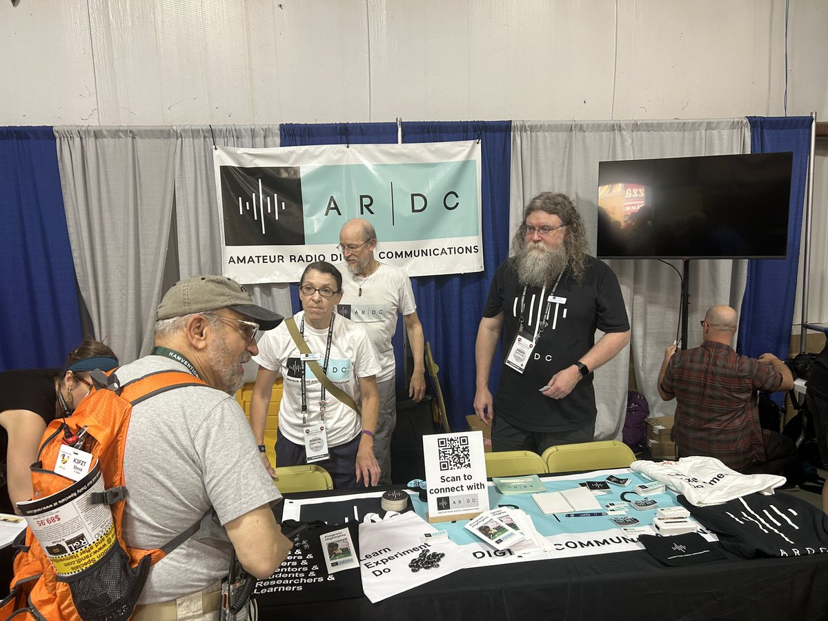 Here’s the ARDC booth…
<a href="/ARDC_73/">ARDC</a>