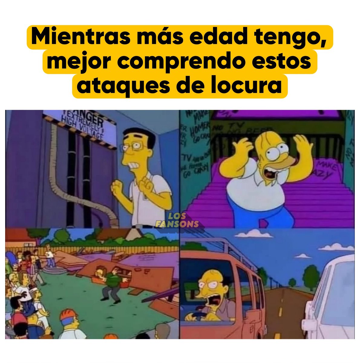 FansonsOficial's tweet photo. Totalmente 😅 #LosSimpson #LosSimpsons #Memes https://t.co/tGooARr7nS