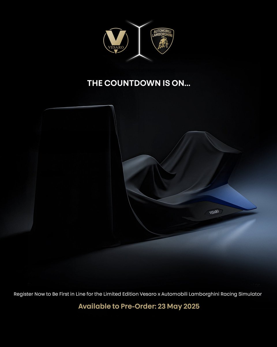 Set your alarms

Don’t miss out on this Limited Edition Vesaro x Automobili Lamborghini collaboration

Available for Pre-Order on 23 May 2025

Register your interest now

@lamborghini 
•
•
•
•
#vesaro #lamborghini #vesarolamborghini #lamborghiniesports #automotivedesign