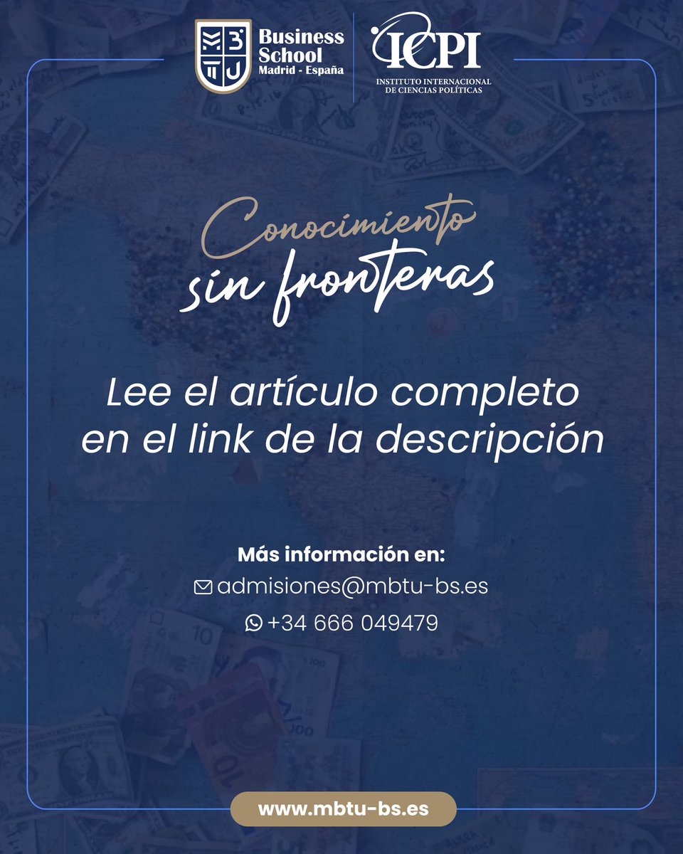 La Mg. Ec. Amanda Hidalgo analiza en su artículo Distopías Comerciales cómo los aranceles, tratados y bloqueos pueden convertirse en mecanismos de opresión tan efectivos como las armas.

Artículo completo mbtu-bs.es/instituto/arti…

#OpiniónMBTU #ComercioGlobal #DistopíasComerciales