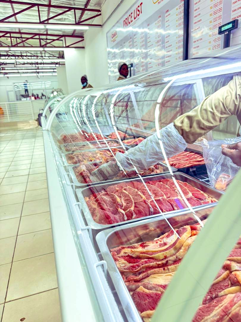 Chakula Meat Factory is open. Otjomuise. Daresalam street.