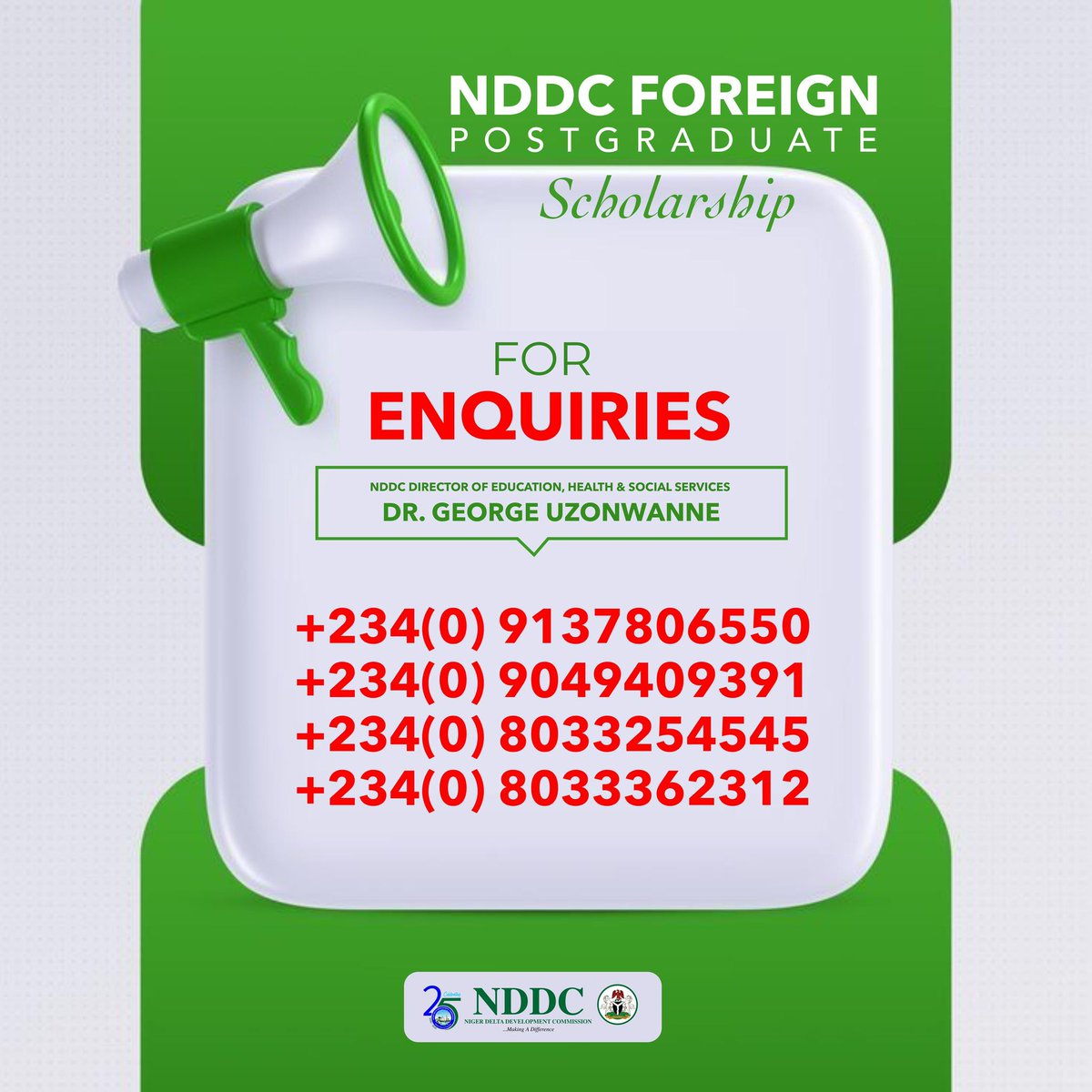 NDDC (Niger Delta Development Commission) tweet media