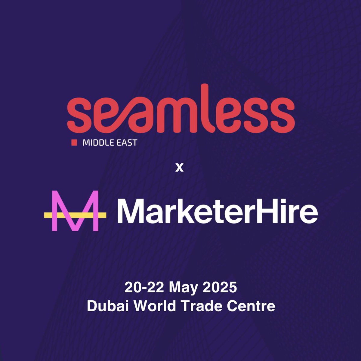 We’re thrilled to be heading back to Seamless Dubai 2025 for our second year — and we can’t wait to be part of the energy again!

Join <a href="/MarketerHire/">MarketerHire</a> at Booth H2-D54 and see how we help companies move fast with top-tier marketing talent. Whether you're building a team or solving a