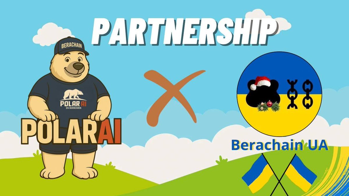 POLAR AI X  BERA 🇺🇦UA [ RAFFLE BELOW ]

🎁Thanks to our fren Polar AI providing 5 GTD and 10 FCFS WL spots for their upcoming mint.🐻‍❄️

🎯How to get it:
1️⃣ Follow  <a href="/PolarBerAI/">POLAR AI 🐻‍❄️</a> + <a href="/BerachainUA/">BerachainUA🧸⛓️🇺🇦</a>
2️⃣ Like,RT and tag 2 bera frens
3️⃣ Bullish reply to this post 🐻

🔷About <a href="/PolarBerAI/">POLAR AI 🐻‍❄️</a>
- is