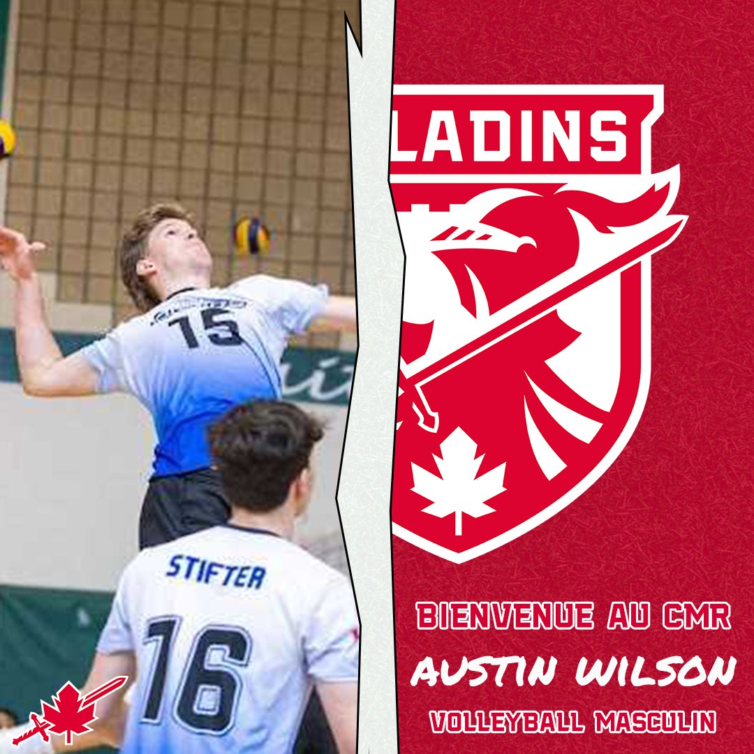 Austin Wilson Commits to Men’s Volleyball Program!

🗞: bit.ly/4k3kKDS

//

Austin Wilson se joint au programme de volleyball masculin!

🗞: bit.ly/4k3kKDS