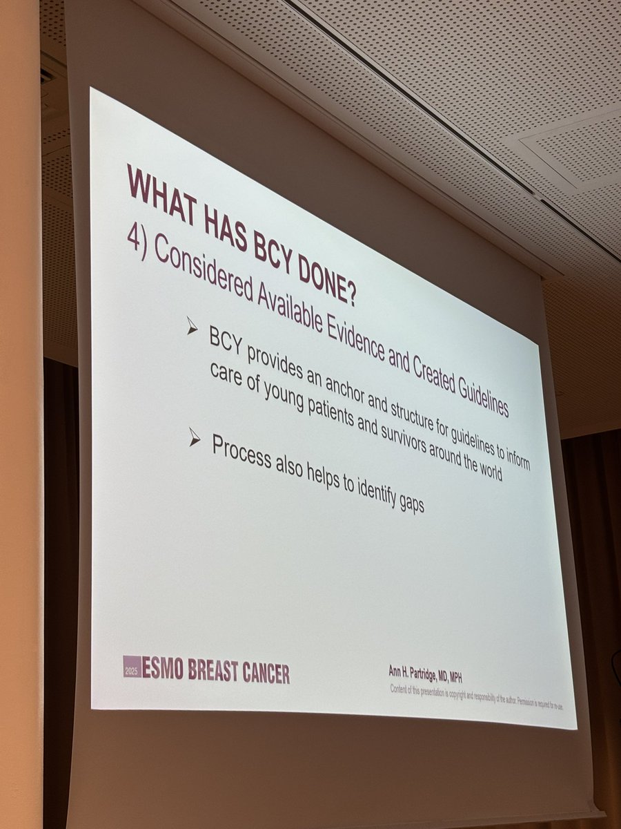 Matteo Lambertini, MD PhD (@matteolambe) on Twitter photo What a fantastic keynote lecture at #ESMOBreastBCY by <a href="/AnnPartridgeMD/">Ann Partridge MD, MPH</a> from <a href="/DanaFarber/">Dana-Farber</a>…a decade of #BCY…what we have done and where we are going!!!
<a href="/myESMO/">ESMO - Eur. Oncology</a> <a href="/OncoAlert/">OncoAlert</a> <a href="/DFCI_BreastOnc/">Dana-Farber’s Breast Oncology Center</a> #ESMOBreast25 #ESMOambassadors <a href="/FAndreMD/">FabriceAndre</a> <a href="/RebeccaDSing/">Rebecca Dent</a> What a fantastic keynote lecture at #ESMOBreastBCY by <a href="/AnnPartridgeMD/">Ann Partridge MD, MPH</a> from <a href="/DanaFarber/">Dana-Farber</a>…a decade of #BCY…what we have done and where we are going!!!
<a href="/myESMO/">ESMO - Eur. Oncology</a> <a href="/OncoAlert/">OncoAlert</a> <a href="/DFCI_BreastOnc/">Dana-Farber’s Breast Oncology Center</a> #ESMOBreast25 #ESMOambassadors <a href="/FAndreMD/">FabriceAndre</a> <a href="/RebeccaDSing/">Rebecca Dent</a>