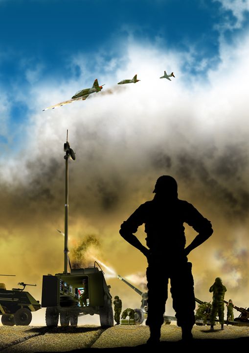 AirborneCow's tweet photo. Art of the Day: "Bad place - incoming". Buy at: https://t.co/dipoblFRfG https://t.co/SyHdRkyZen
