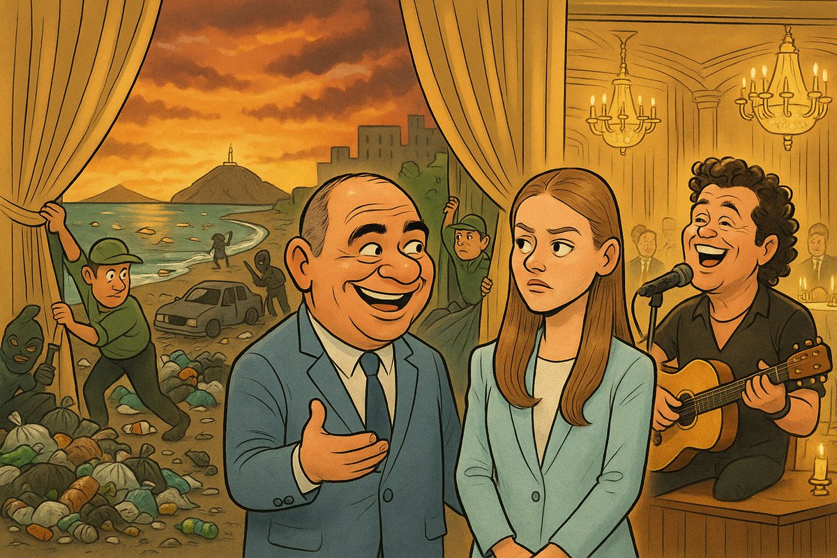 ¿Cómo le habrá ido a Pinedo con la princesa? ¿Le habrá contado todas sus aventuras como ladronzuelo? ¿La habrá llevado de caminata por los bulevares inundados de basura o le habrá ofrecido un paseo en bote por las aguas negras que no ha podido sanear? ¿Cuántas veces le habrá