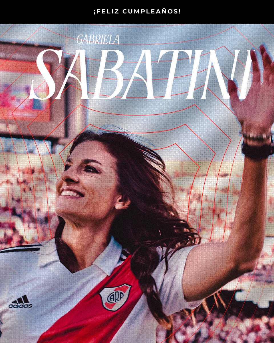 RiverClub1901's tweet photo. 🎂 ¡Feliz cumpleaños, @sabatinigabyok! 🎾🙌 https://t.co/G2FxpvAz9S