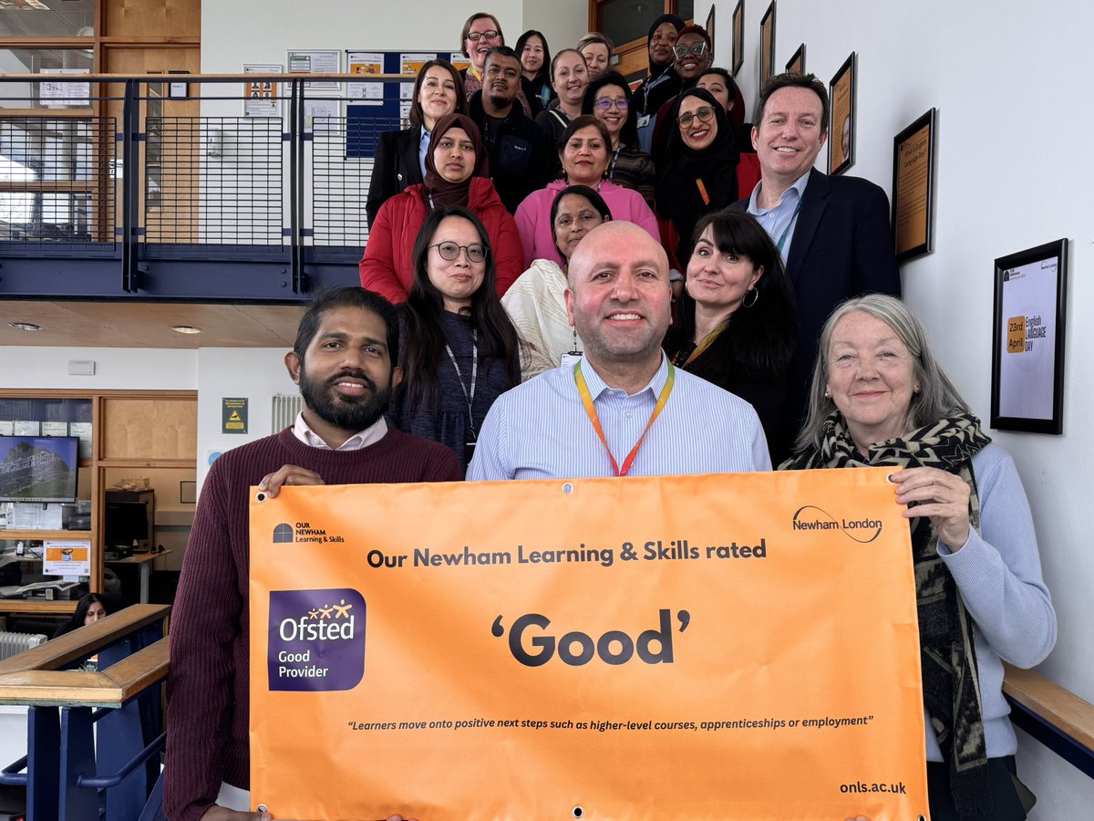 Our Newham Learning & Skills tweet media