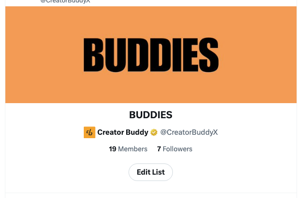 Creator Buddy tweet media