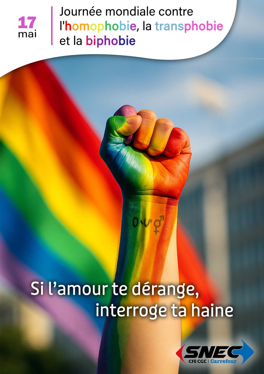 📚 Le saviez-vous ? Le 17 mai marque la journée où, en 1990, l’OMS a retiré l’homosexualité de la liste des maladies mentales.
Et pourtant, les discriminations persistent.
#17mai #LGBTHistory #ÉduquerPourRespecter