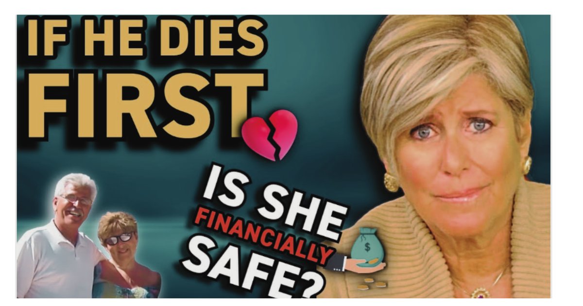 SuzeOrmanShow's tweet photo. Ilene is 52. Her husband is retired—but what if something happens to him first? Can she afford to be a widow? I break down their finances to answer a question every couple over 50 should ask.
▶️ Watch: https://t.co/fOSEyTvfd9 #suzeorman #howamidoing #retirementplanning #widowfinance #over50money