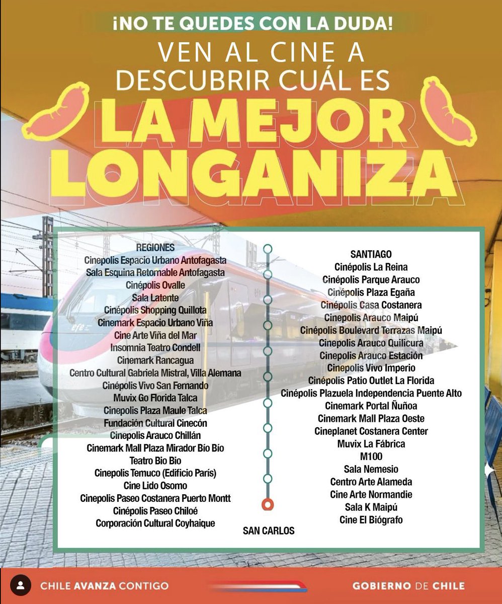 RT . 
Para que DENOMINACION DE ORIGEN se convierta en la película chilena más vista del año. ❤️🍿🌭🎬🔥