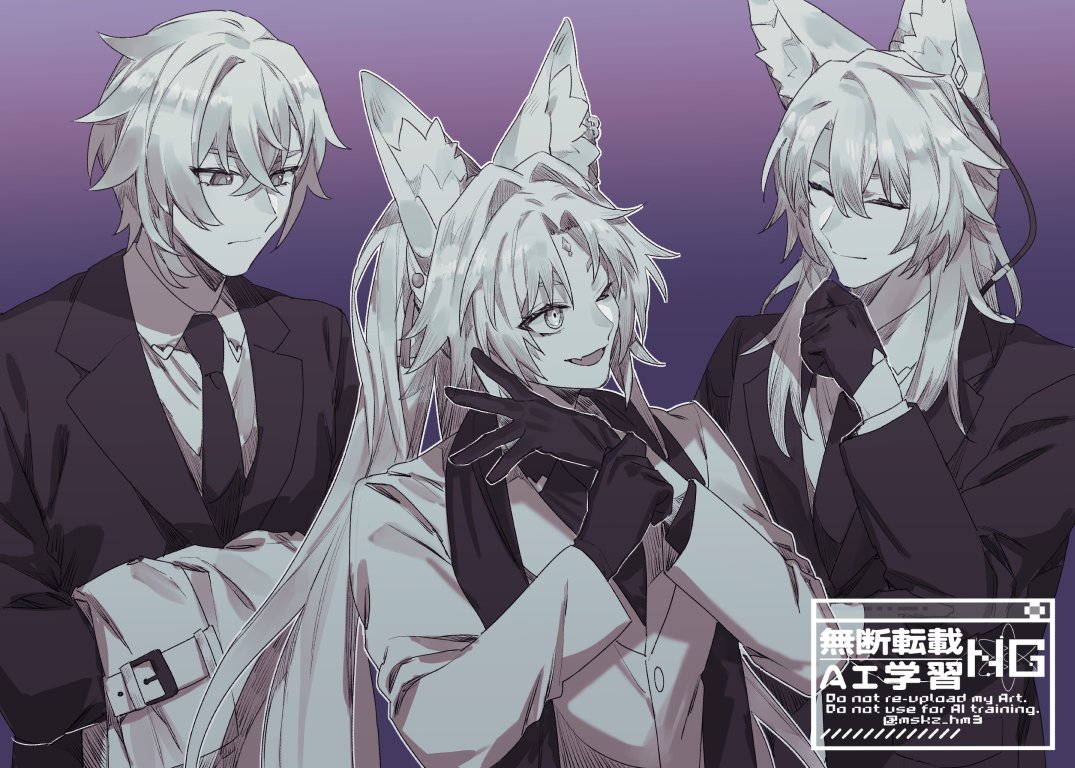 mskz_hm3's tweet photo. #HonkaiStarRail #Feixiao #飛霄 #Jiaoqiu #椒丘 #Moze #モゼ #貊泽 https://t.co/pZxqKInwE0