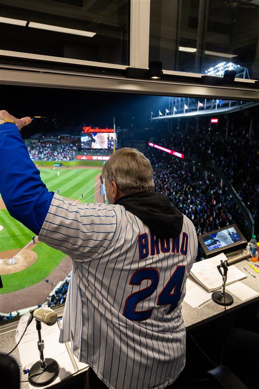 DePaul Athletics (@depaulathletics) on Twitter photo Friday at the <a href="/Cubs/">Chicago Cubs</a>!
Head out to Wrigley this afternoon and stay to hear the one and only Doug Bruno sing the seventh-inning stretch! Friday at the <a href="/Cubs/">Chicago Cubs</a>!
Head out to Wrigley this afternoon and stay to hear the one and only Doug Bruno sing the seventh-inning stretch!