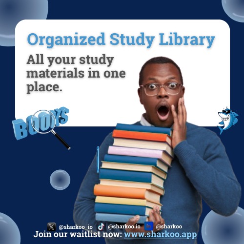 Sharkoo_io's tweet photo. Say goodbye to scattered notes! 📝📚
Sharkoo’s Organized Study Library keeps all your materials in one place. 💼✨
👉 Join the waitlist: https://t.co/f4mibyvGtl
#StudyHack 🎯 #EdTech 💻 #StudentTools 📒 https://t.co/JTleahiPYx