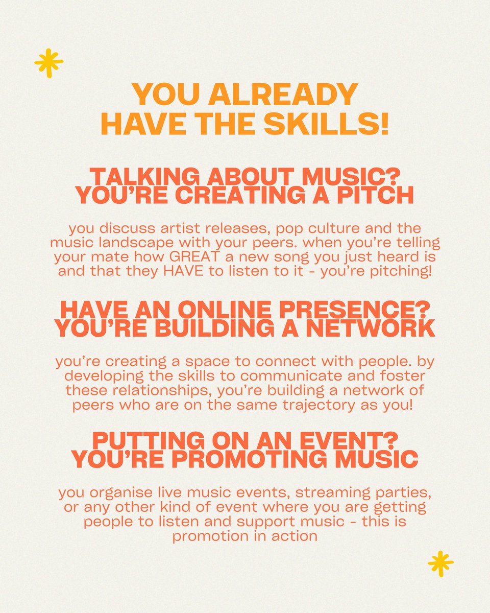 Ever wondered how your fave ends up in New Music Friday or on a billboard with YouTube? 

Streaming Managers are the bridge between the music we love and the platforms where we listen to it.  

Does this sound like a role you'd want to do? ⭐️