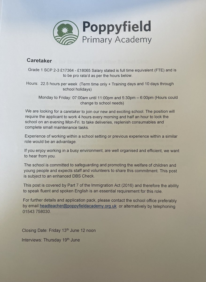Poppyfield Primary Academy tweet media