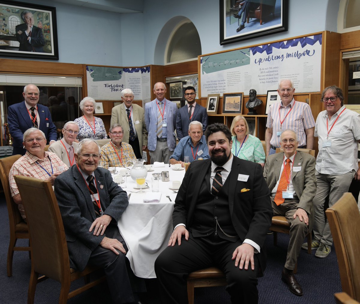 We were delighted to welcome #OldMancunians to school this afternoon for the latest meeting of OM Luncheon Club. Guests enjoyed a talk from OM Mike Hack (66–73), who shared insights into “My Life in Cycle Speedway”: a wonderful opportunity to celebrate our alumni community.