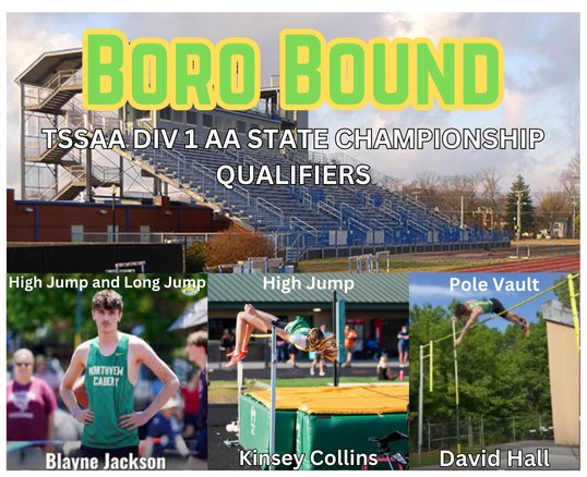 Congratulations to our state bound  Cougars: Blayne Jackson, Kinsey Collins, and David Hall <a href="/BlayneJackson24/">blayne</a> @NVACougars
