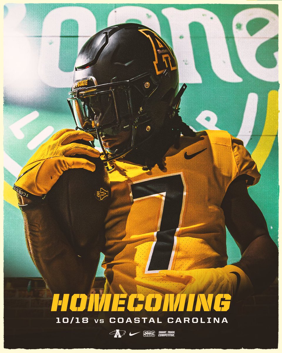 AppState_FB's tweet photo. 𝟐𝟎𝟐𝟓 𝐆𝐚𝐦𝐞 𝐓𝐡𝐞𝐦𝐞𝐬 𝐚𝐭 𝐓𝐡𝐞 𝐑𝐨𝐜𝐤

🏈 9/6 vs Lindenwood (Family Weekend)
🏈 10/18 vs Coastal (Homecoming)
🏈 11/22 vs Marshall (Black Saturday, Heroes Day)
🏈 11/29 vs Arkansas St (Senior Day)

📰 https://t.co/ZydP8t9KEE

#GoApp https://t.co/ah7UJnhB3q