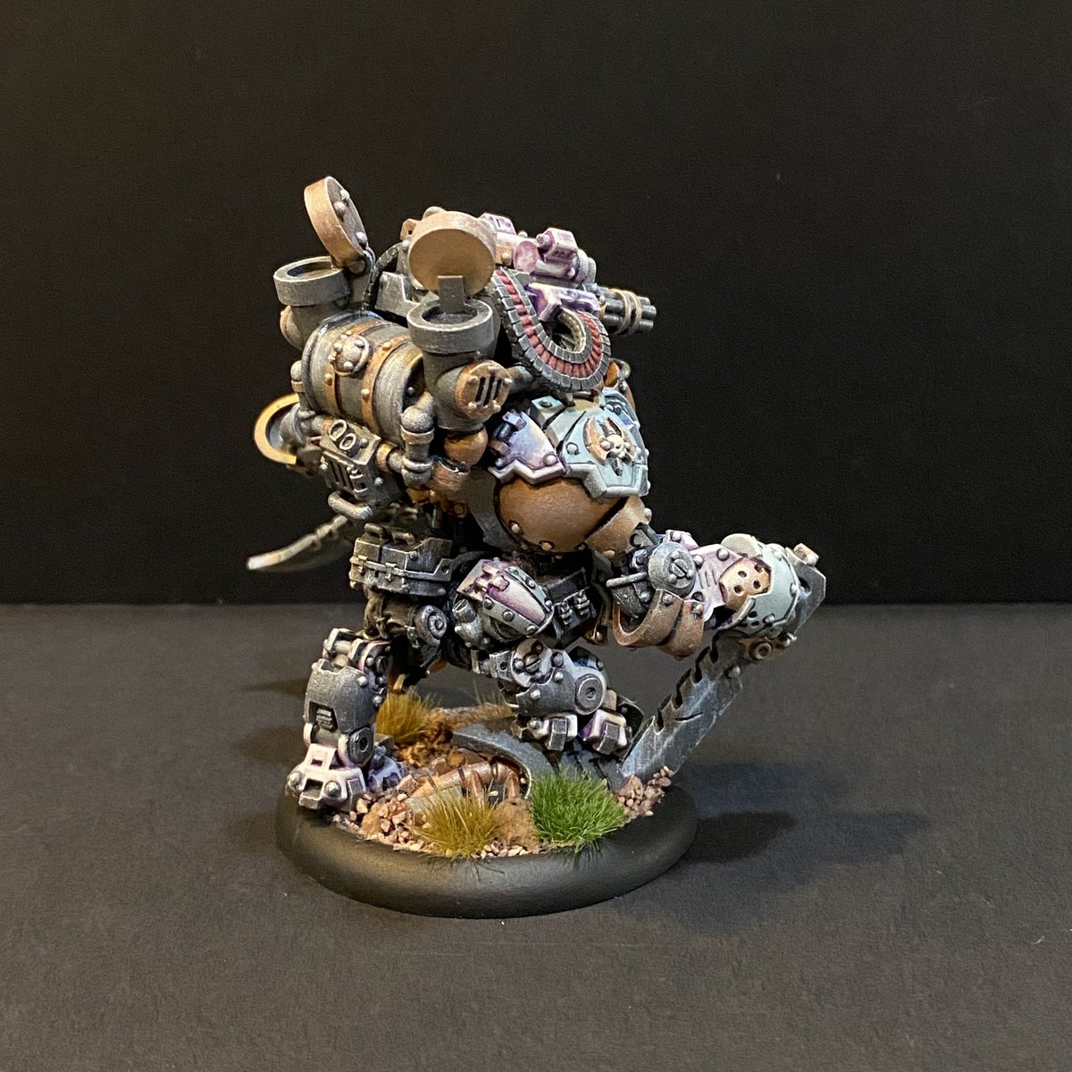 OrosWu's tweet photo. Second Plugger. Commission one. #warmachine #warmachinehordes #warmahordes #cygnar #gravediggers #ウォーマシン #ウォーマシンMK4 https://t.co/YfNT79aXCv