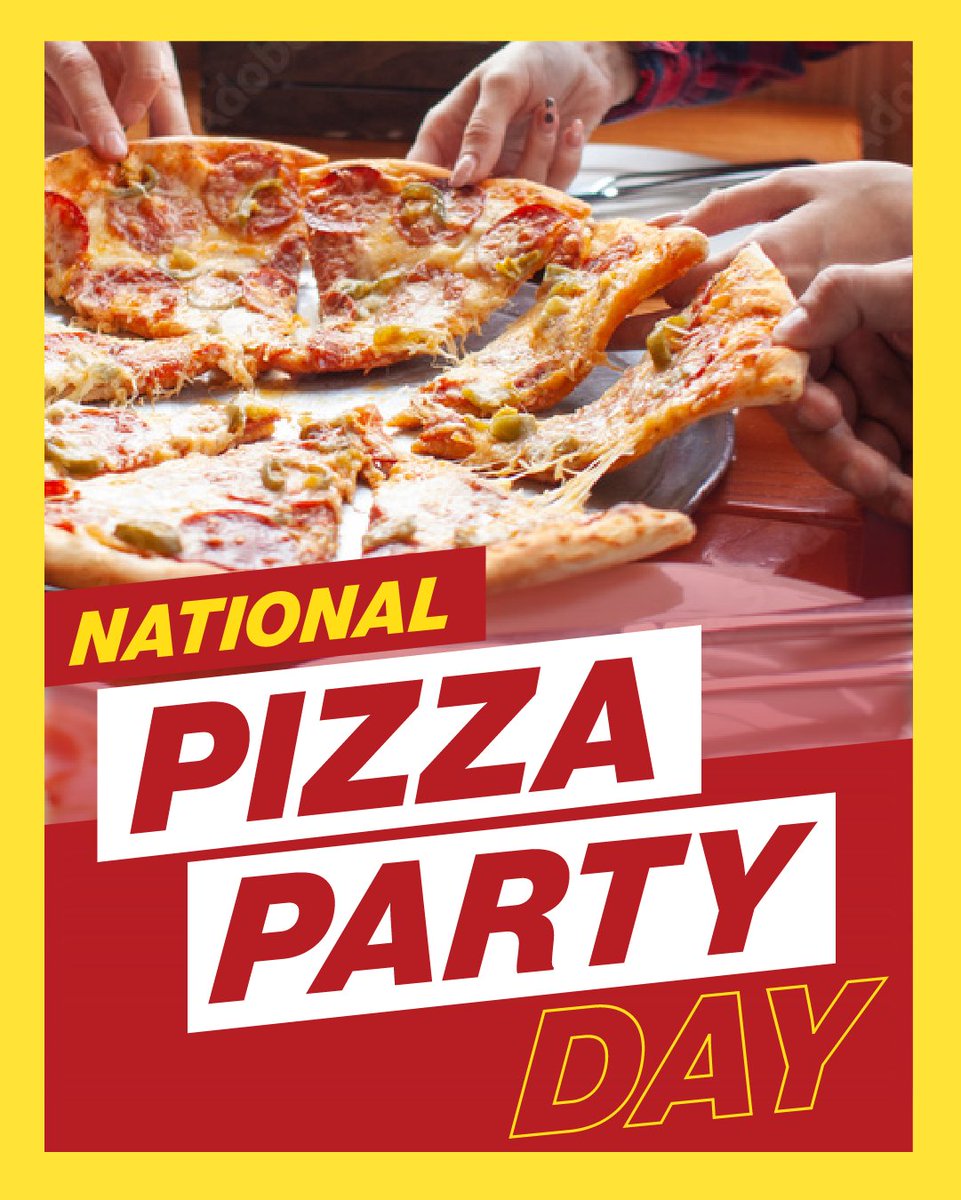 National Pizza Party Day = The perfect excuse for a pizza run! 🚗🍕 What's your go-to pizza order?