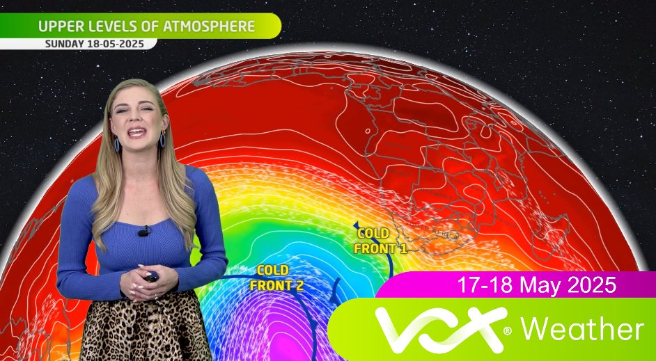 17-18 May 2025| Vox Weather Forecast

🌤️ Mostly dry &amp; calm weekend ahead.
 
🌧️ A strong cold front hits early next week with COLD, WET &amp; WINDY weather and possible SNOW on Tuesday over high-lying areas

Forecast: youtu.be/3d2G663rAkw

#voxweather