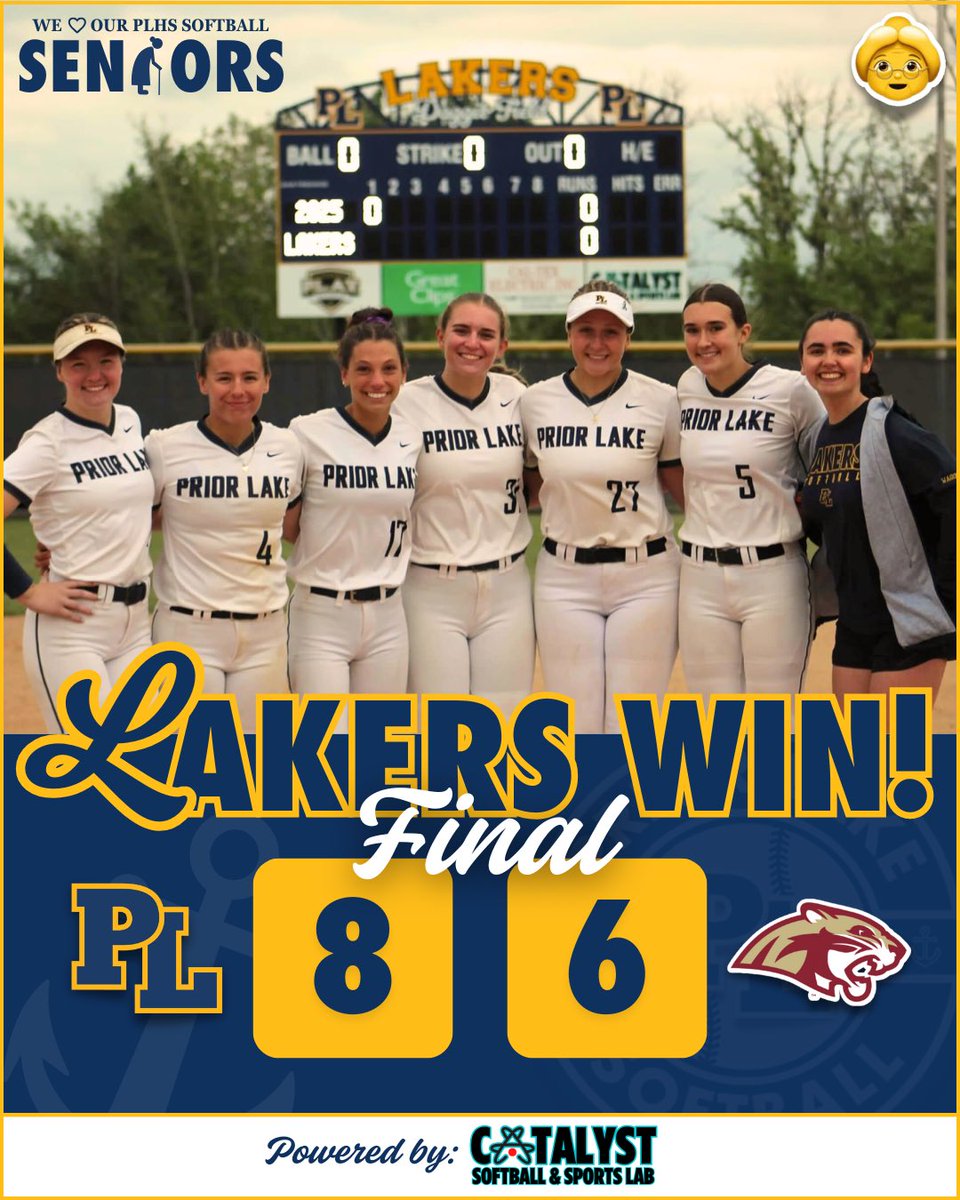 Prior Lake Softball tweet media