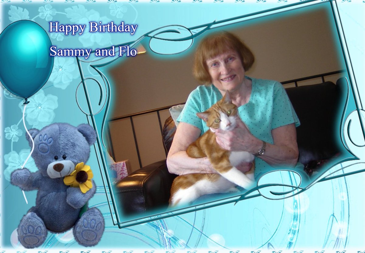 🌊😺Flo and Brigadier Sammy😺🌊 (@aurora3s) on Twitter photo #ZSHQ <a href="/catsrule0/">Marie Choo Choo, married to Chalky</a> <a href="/dora_nlk/">Dora K</a> <a href="/parham1961/">jackie parham</a> <a href="/LBisaillon/">Chowsie</a> @bloomNight2 <a href="/marisbellamy1/">Maris Bellamy</a> <a href="/Vanessaandcats1/">Vanessa Taylor</a> <a href="/GailCarangelo/">Gail K. Carangelo</a> <a href="/MauSupercat/">House of Mau</a> <a href="/Palmolive_S_Pan/">Palmolive</a> <a href="/JennyNicholas4/">Jenny,Saffy,Tigger,Fizbo an Twerp da Canary</a> <a href="/Lindsayph6/">Lindsayph</a> <a href="/AviwhiteGSD/">Avilovesdogsandcats❤️</a>
It's our birthday, Sammy & Flo have same birthday. We celebrating at home. 🎂🎈🎊 Samy is 13. #ZSHQ <a href="/catsrule0/">Marie Choo Choo, married to Chalky</a> <a href="/dora_nlk/">Dora K</a> <a href="/parham1961/">jackie parham</a> <a href="/LBisaillon/">Chowsie</a> @bloomNight2 <a href="/marisbellamy1/">Maris Bellamy</a> <a href="/Vanessaandcats1/">Vanessa Taylor</a> <a href="/GailCarangelo/">Gail K. Carangelo</a> <a href="/MauSupercat/">House of Mau</a> <a href="/Palmolive_S_Pan/">Palmolive</a> <a href="/JennyNicholas4/">Jenny,Saffy,Tigger,Fizbo an Twerp da Canary</a> <a href="/Lindsayph6/">Lindsayph</a> <a href="/AviwhiteGSD/">Avilovesdogsandcats❤️</a>
It's our birthday, Sammy & Flo have same birthday. We celebrating at home. 🎂🎈🎊 Samy is 13.