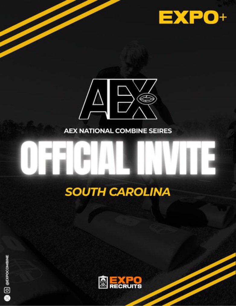 CameronMcCue25's tweet image. Appreciate the camp invite from @ExpoRecruits