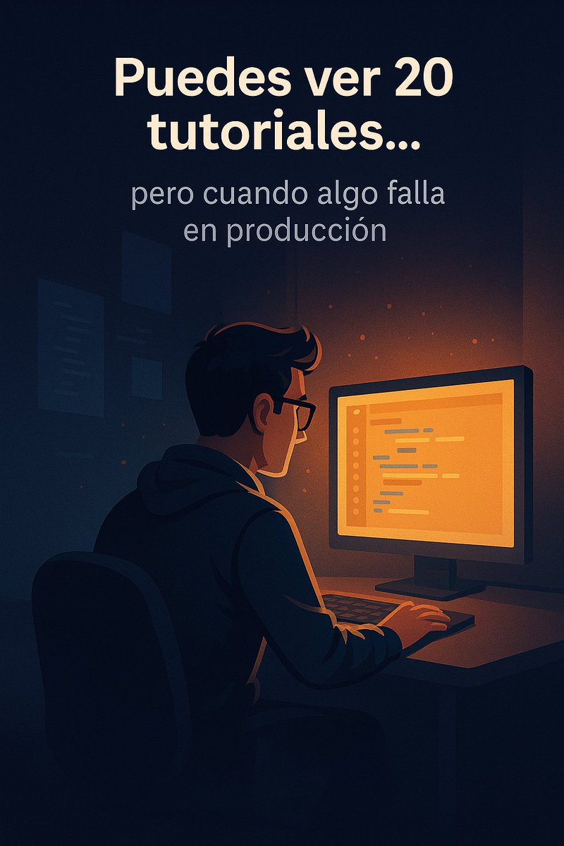 La documentación es tu mejor senior.

Puedes ver 20 tutoriales, hacer cursos o leer mil hilos.
Pero cuando algo falla…

Vas a la documentación.
Ahí no solo copias, entiendes cómo piensa la herramienta.
Stack Overflow te da una solución.
La documentación te da criterio.