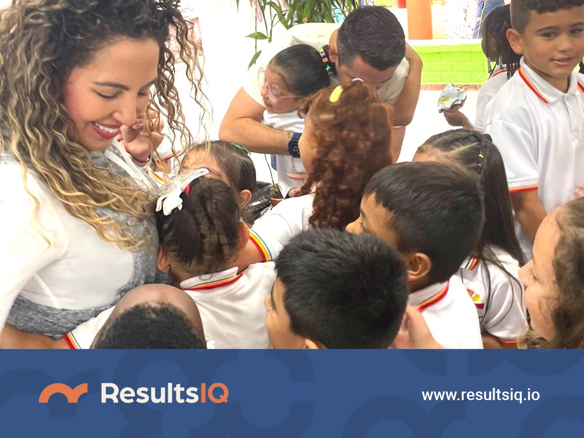 At ResultsIQ, we believe in impact beyond business 🌎✨
We're supporting underserved schools across LATAM 📚✏️
So far, we've reached 3 of our 12-school goal for 2025 🙌
With supplies, learning &amp; a spark of entrepreneurship 💡
Just getting started 🚀