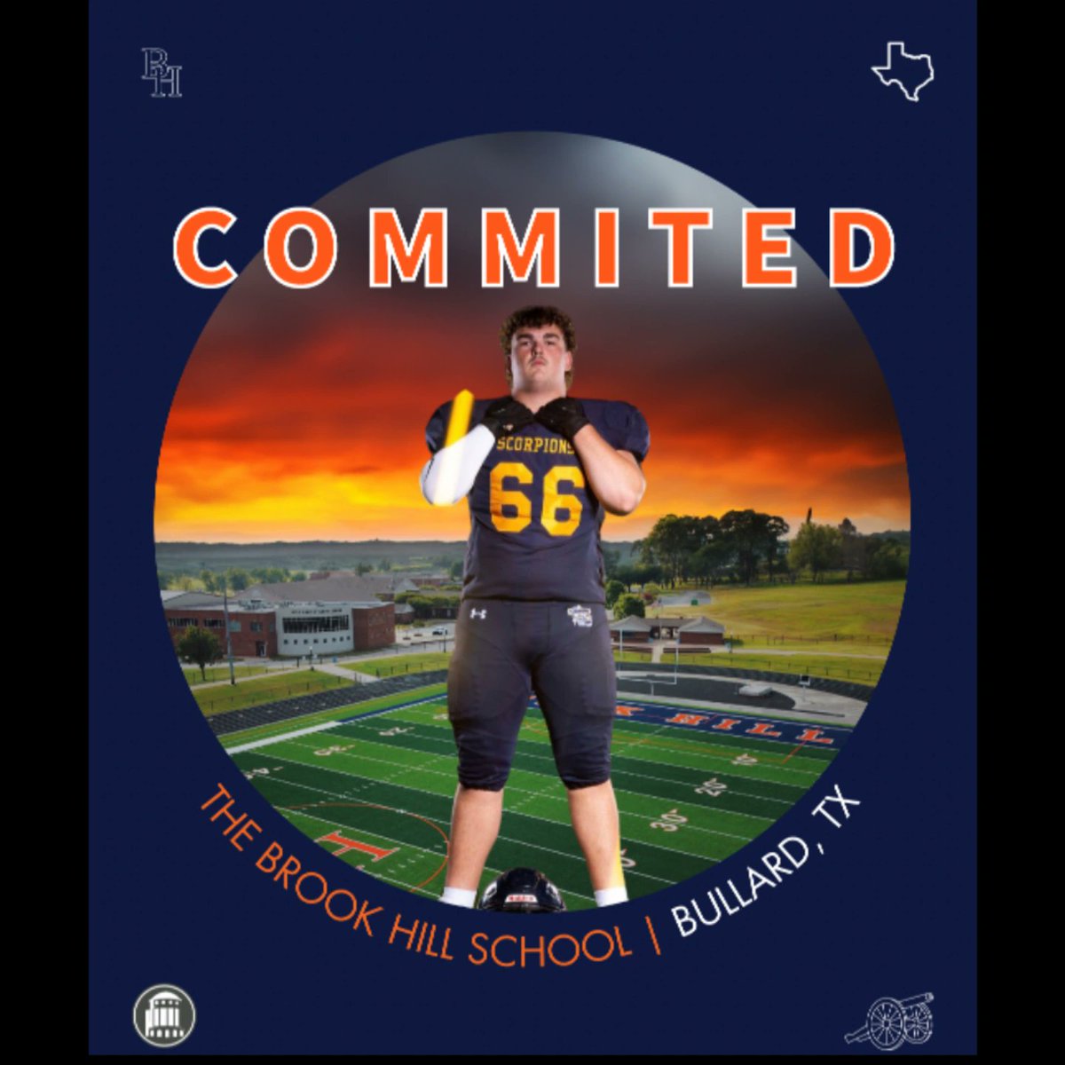 Laurent Deslauriers (@laurentdes66) on Twitter photo I'm very happy to announce my commitment at Brook Hill School, Texas.
I will play for the Guard for my next two years.
Thank you
<a href="/CoachRyle/">Scott Ryle</a> <a href="/brookhillguard/">Brook Hill Guard</a>
<a href="/ludokashsports/">LudoKash Sports Agency</a> I'm very happy to announce my commitment at Brook Hill School, Texas.
I will play for the Guard for my next two years.
Thank you
<a href="/CoachRyle/">Scott Ryle</a> <a href="/brookhillguard/">Brook Hill Guard</a>
<a href="/ludokashsports/">LudoKash Sports Agency</a>