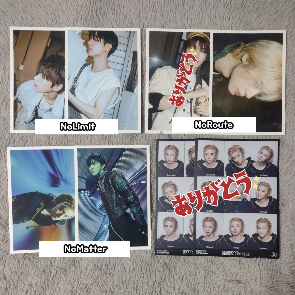 kimmj_35's tweet photo. BOYNEXTDOOR　NoGenre　#トレカ交換 

譲　ソンホ､リウ､ジェヒョン､イハン､ウナク
求　同種ソンホ
　　ユニット→コムチズ､コンポズ

京都市内手渡し､郵送 / 纏めての交換優先
お声がけはリプにお願い致します🙇
#BOYNEXTDOOR交換 #ボネクド交換 #ボイネク交換 https://t.co/NFHad7bavF