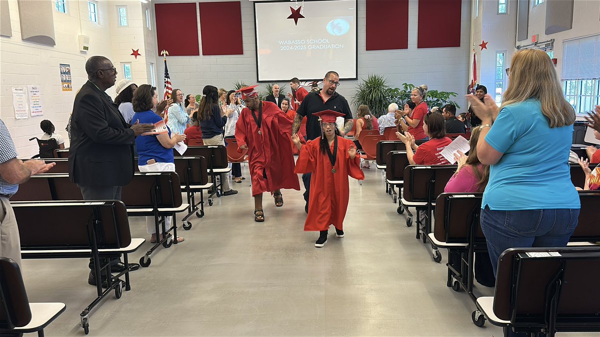 🎓 So proud of the Wabasso School Class of 2025!

These amazing students have shown us the true meaning of perseverance, growth, and heart. Today, we celebrate their journey and the bright futures ahead. 

To our Wabasso families, teachers, and staff — thank you for your