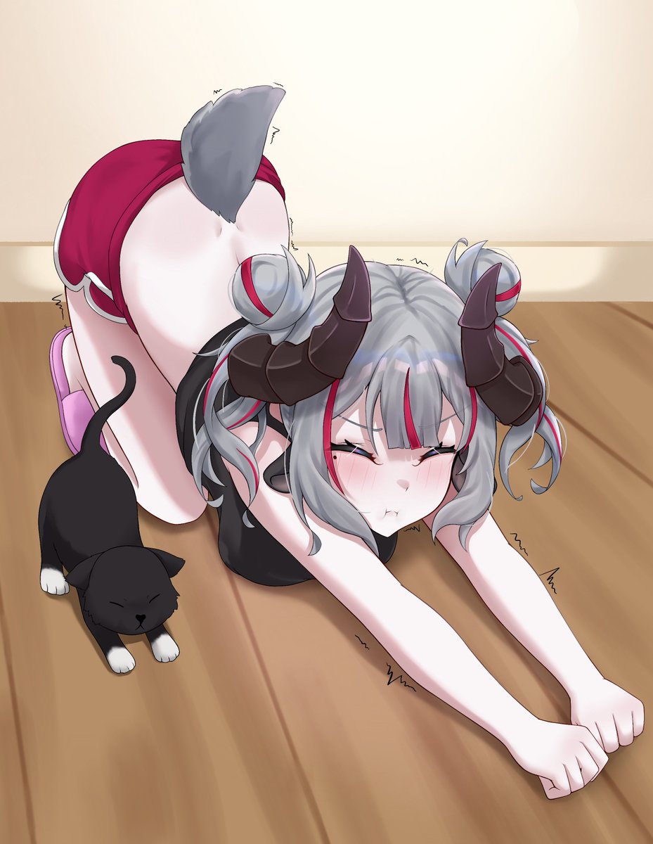 Cat-like sheep #chikafujillust