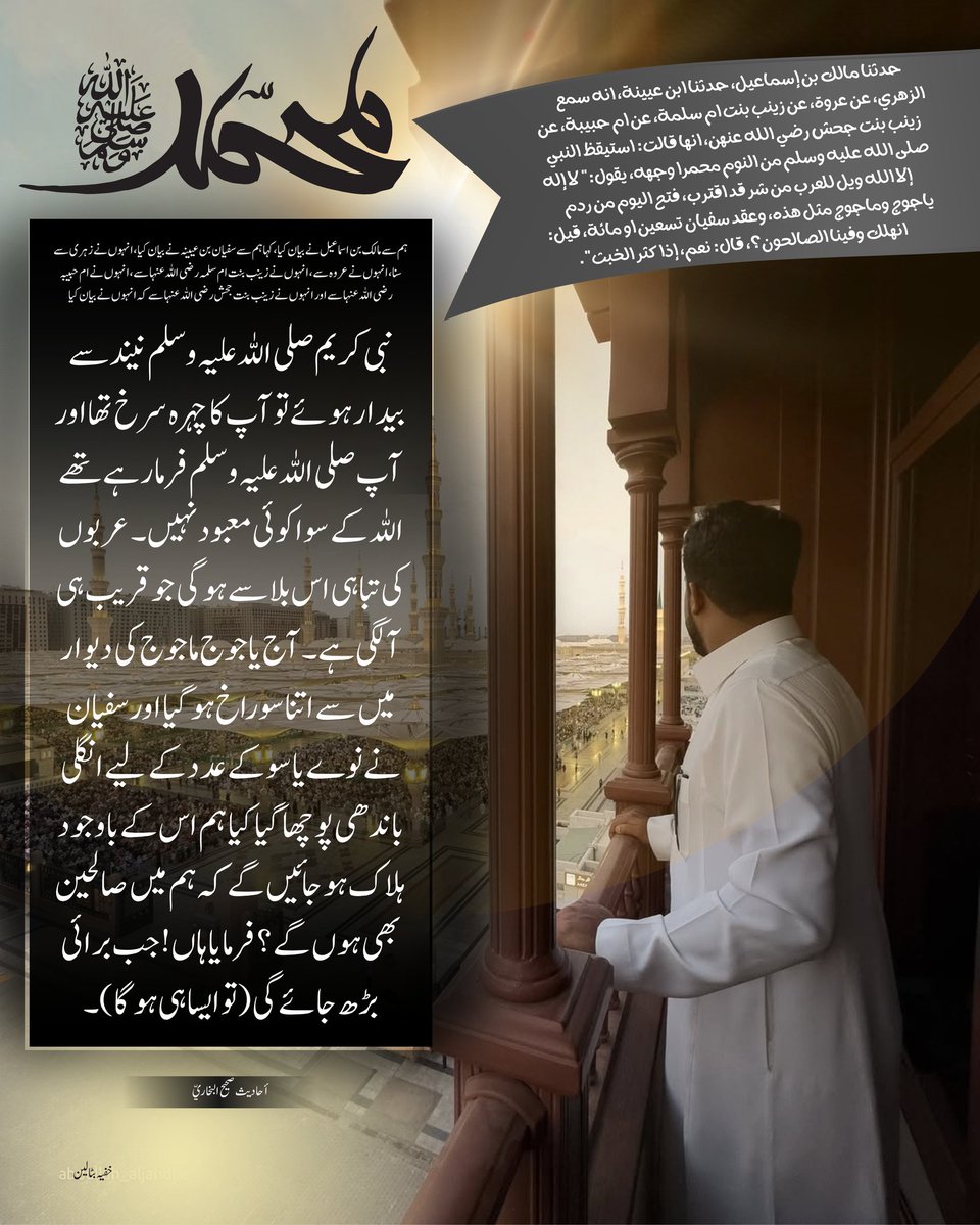 ہم سے مالک بن اسماعیل نے بیان کیا، کہا ہم سے سفیان بن عیینہ نے بیان کیا، انہوں نے زہری سے سنا، انہوں نے عروہ سے، انہوں نے زینب بنت ام سلمہ رضی اللہ عنہا سے، انہوں نے ام حبیبہ رضی اللہ عنہا سے اور انہوں نے زینب بنت جحش رضی اللہ عنہا سے کہ انہوں نے بیان کیا ۔۔۔۔۔۔۔
#SecretBattalion