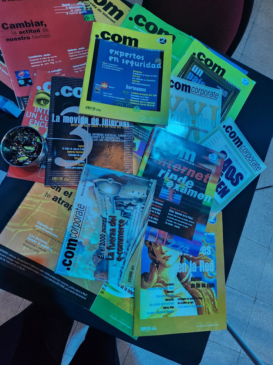 Reliquias exhibidas en el #InternetDay2025
