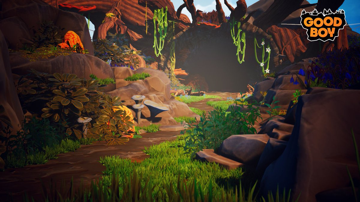 GoodBoyTheGame's tweet image. It's another #screenshotsaturday and this time we're sharing some lovely little holiday snaps of one of our favourite biomes, the Pastoral Prairie. Aside from being a pleasant place to go for a picnic, it's also home to Newt and Giles, our Horticulture Rovers 🐶
Wishlist here -…