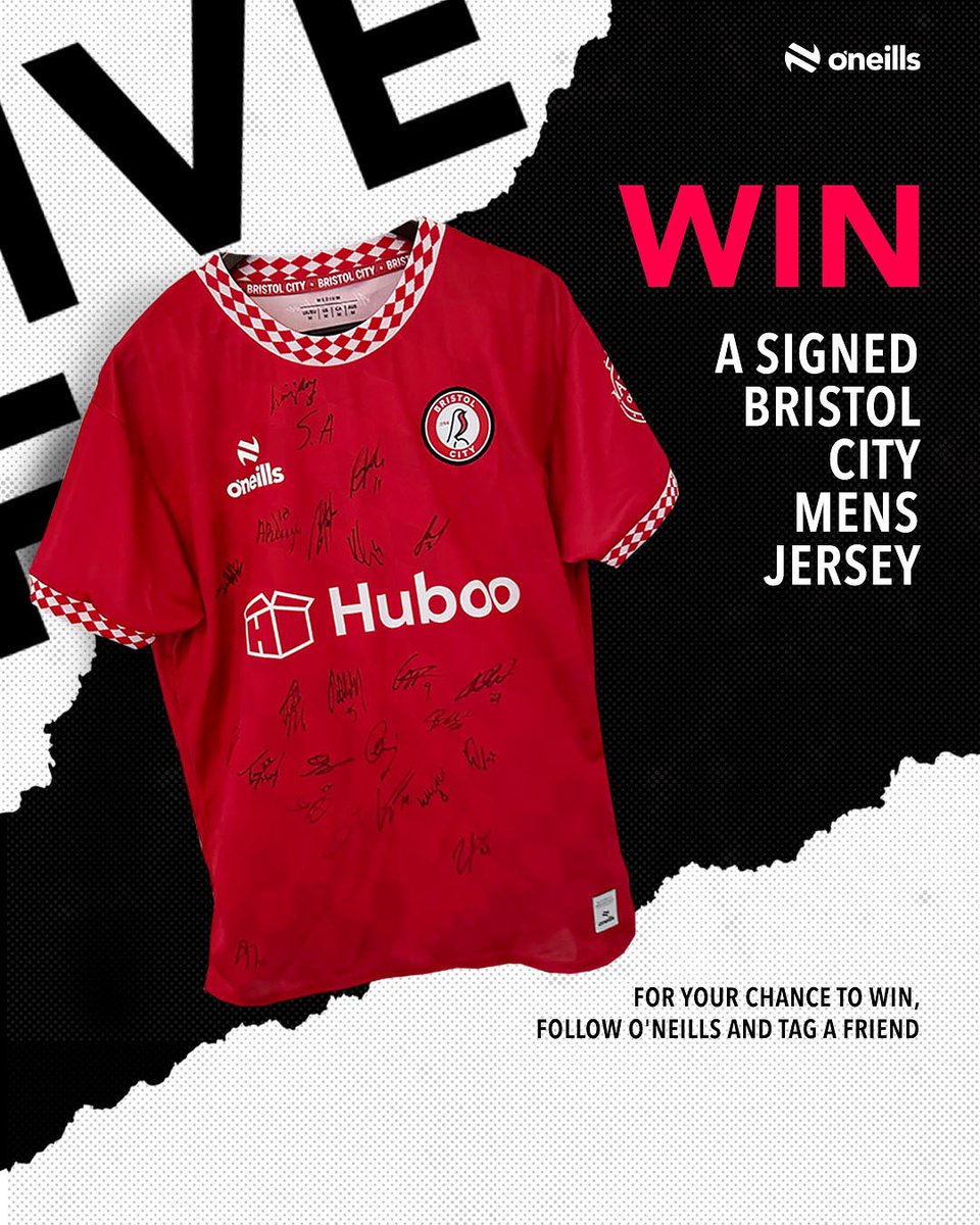 O'Neills Sportswear UK (@oneillssportsuk) on Twitter photo 🚨 End of season giveaway!🚨
Want to win a SIGNED <a href="/BristolCity/">Bristol City FC</a> jersey?
To enter:
1. Follow O'Neills Sportswear UK ✅
2. Retweet this post ✅
Enter again via Facebook and Instagram through this link:
linktr.ee/oneillssportsw…
Winner announced 26.05.25 🚨 End of season giveaway!🚨
Want to win a SIGNED <a href="/BristolCity/">Bristol City FC</a> jersey?
To enter:
1. Follow O'Neills Sportswear UK ✅
2. Retweet this post ✅
Enter again via Facebook and Instagram through this link:
linktr.ee/oneillssportsw…
Winner announced 26.05.25