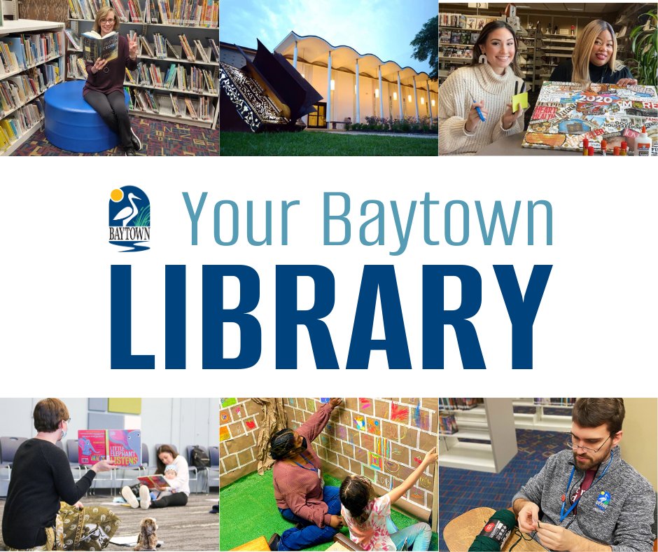 Let’s clear the air: The Sterling Municipal Library is here to stay.

The City is exploring options to enhance the library—not eliminate it. Whether it’s upgrades or a new modern space, our commitment to library services remains strong.

📖 Full update: baytown.org/Blog.aspx?IID=…
