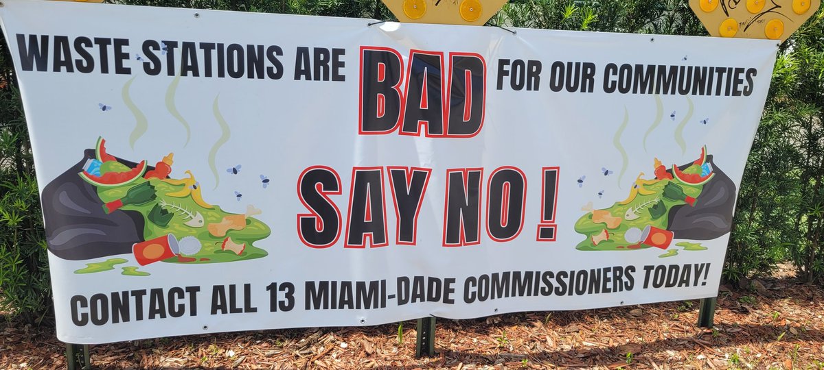 StopKendallDump's tweet photo. Oppose to the #waste #transfer #station in #westkendall
Sign the petition https://t.co/62427zv4es
Conctact the Commissioners.
Contact the County.
Talk to your HOA.
Emails and Phones of all Districts here:
https://t.co/KRGxKD5DSq https://t.co/lD8OmKk2xN
